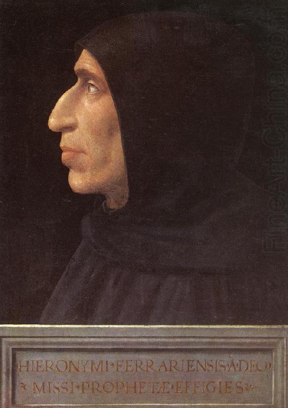 BARTOLOMEO, Fra Portrait of Girolamo Savonarola china oil painting image